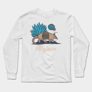 mojave desert armadillo Long Sleeve T-Shirt